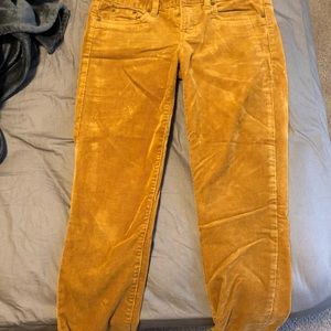 Corduroy pants